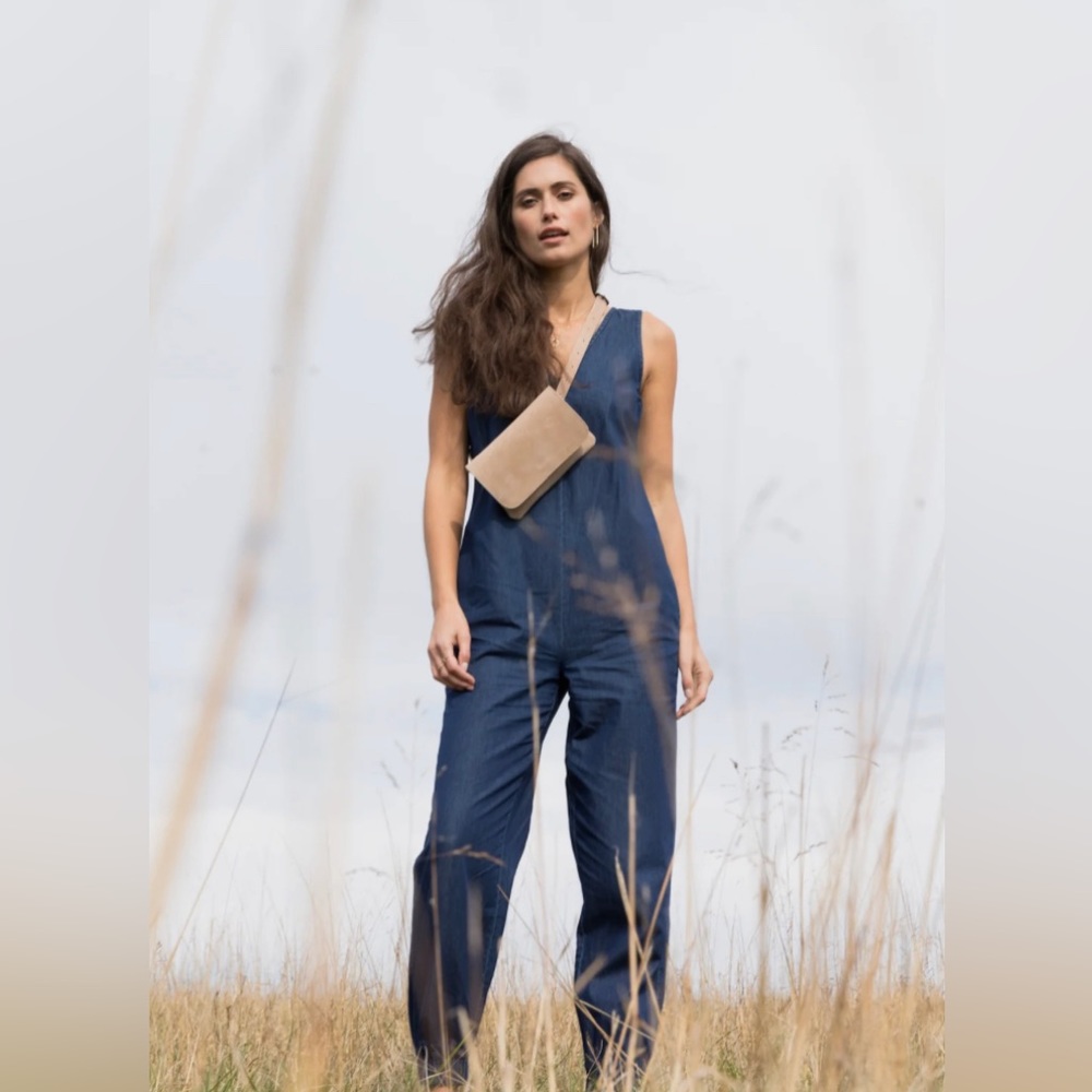 Chambray Relaxed Jumpsuit